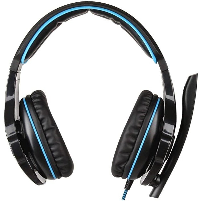 Sades gaming Headphone SADES SA903 7.1 Virtual Surround Sound PC Gaming Headset - Blue and Black - MoreShopping - Gaming Headsets - Sades
