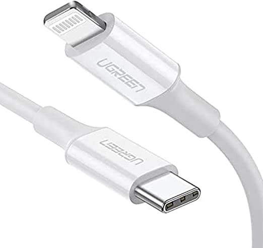 Ugreen USB-C to Lightning M/M Cable 1m - White - MoreShopping - Mobile Cables - Ugreen