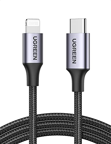 Ugreen USB-C to Lightning Cable M/M Nickel Plating ABS Shell 1m Black - MoreShopping - Mobile Cables - Ugreen