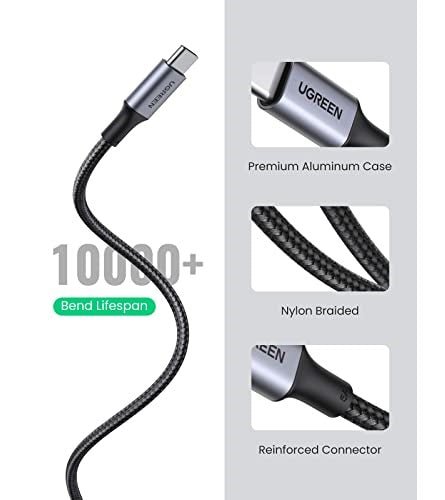 Ugreen USB-C cable 2m - black - MoreShopping - Mobile Cables - Ugreen