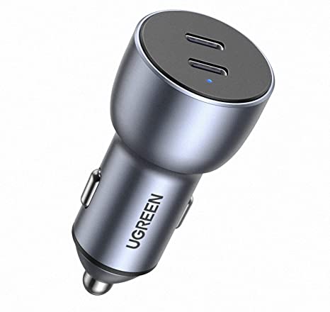 Ugreen USB C 40W PPS Aluminium Alloy iPhone Fast Car Charger - MoreShopping - Car Accessories - Ugreen