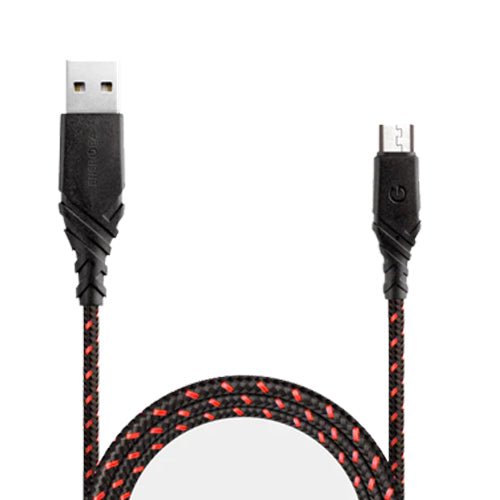 Energea DuraGlitz Charge and Sync Tough Micro USB Cable 1.5m – Red - MoreShopping - Mobile Cables - Energea