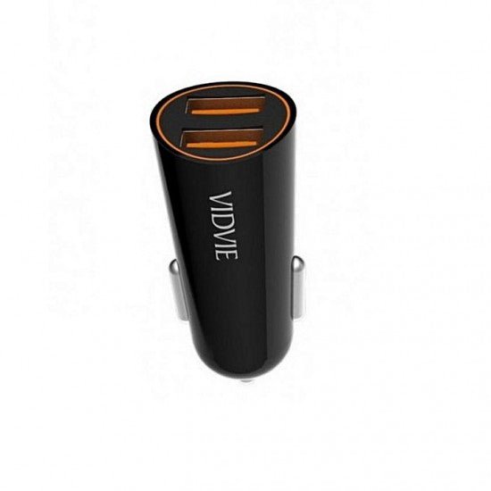 Vidvie CC505 2.4A Fast Car Charger With Type-C Cable - Black - MoreShopping - Chargers - Vidvie