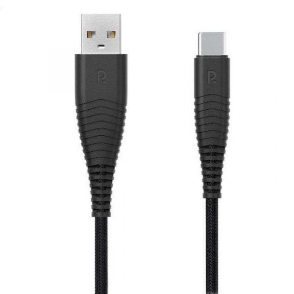 RAVPower Cable USB-A to Type-C Fast Charging RP-CB046 – Black - MoreShopping - Mobile Cables - Ravpower