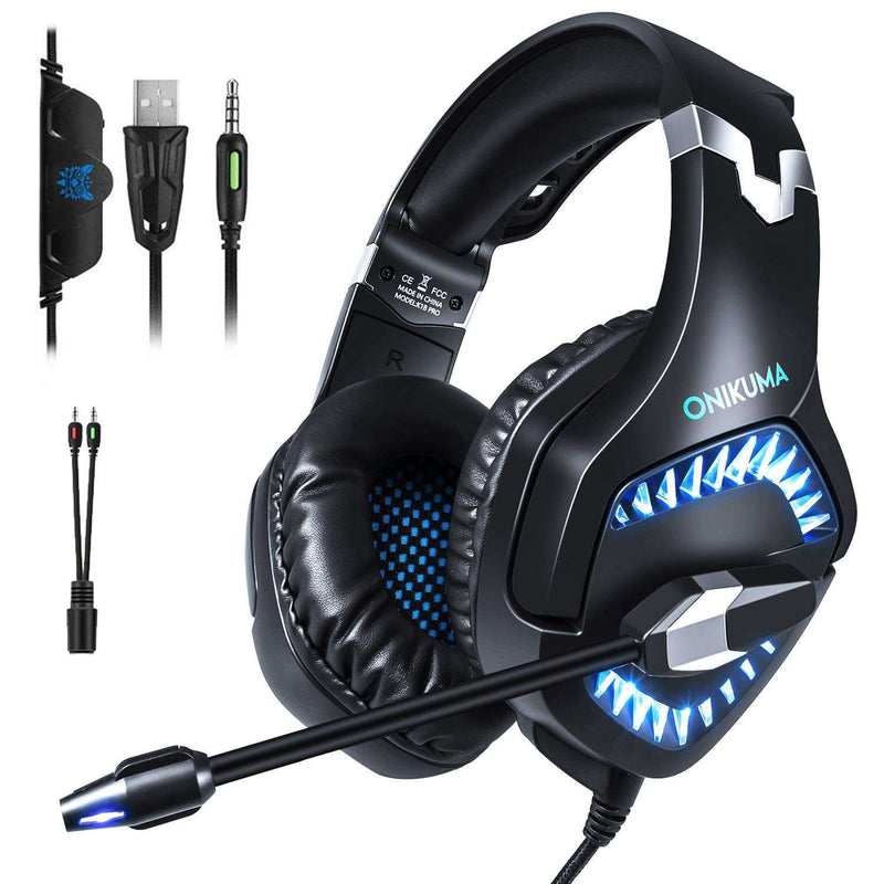 Onikuma K1b Pro Over-Ear Gaming Headset With Mic - PS4/PS5 - MoreShopping - Gaming Headsets - Onikuma