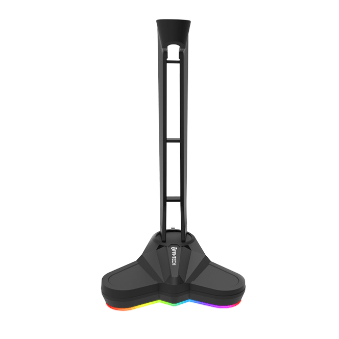 Fantech Tower RGB Headset Stand, Headphone Holder for Gamers Gaming PC Accessories - Black - MoreShopping - More Computer Accessories - Fantech