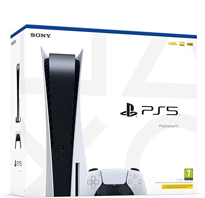Sony PlayStation 5 Console 825GB One Year Warranty From IBS - White - MoreShopping - Gaming Consoles - Sony