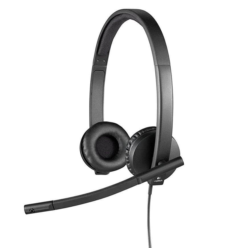 Logitech USB HEADSET STEREO H570e - Black - MoreShopping - PC Headsets - Logitech