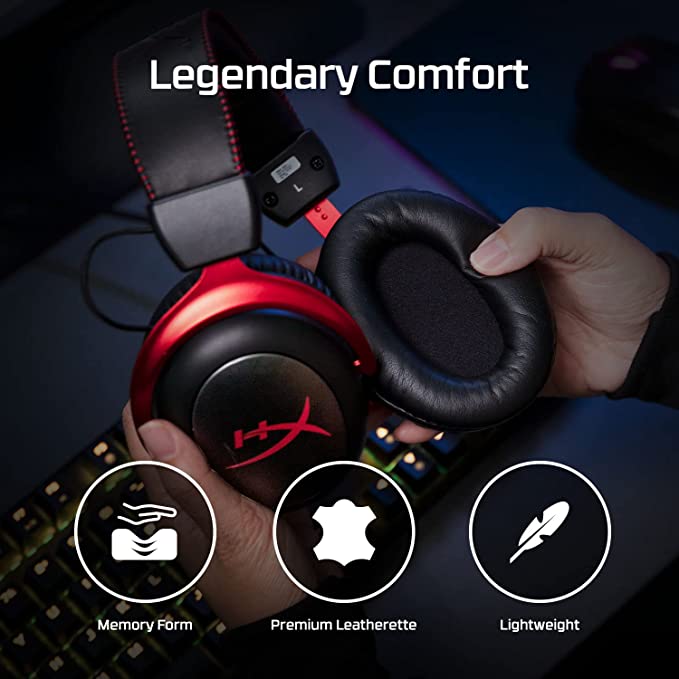 HyperX Cloud II Wireless - Gaming Headset - MoreShopping - Gaming Headsets - Hyperx