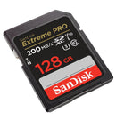 SanDisk 128GB Extreme PRO SDXC UHS-I Card Speed UP TO 200MB/s - C10, U3, V30, 4K UHD, SD Card - MoreShopping - SD Cards - SanDisk
