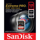 SanDisk 128GB Extreme PRO SDXC UHS-I Card Speed UP TO 200MB/s - C10, U3, V30, 4K UHD, SD Card - MoreShopping - SD Cards - SanDisk
