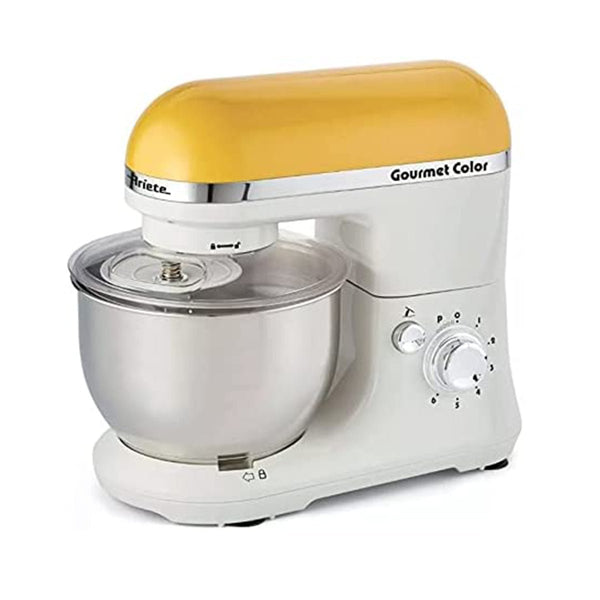 Ariete Gourmet Stand Mixer Impastatrice multifunzionale 1000 Watt, 4 Liter - Yellow - MoreShopping - Kitchen Appliance - Ariete