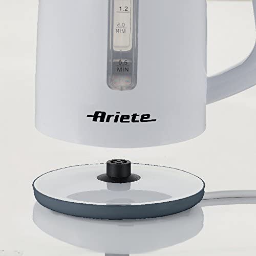 Ariete 2875 Plastic Kettle, 1.7 Liter - White - MoreShopping - Kitchen Appliance - Ariete