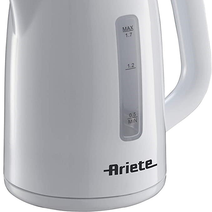 Ariete 2875 Plastic Kettle, 1.7 Liter - White - MoreShopping - Kitchen Appliance - Ariete