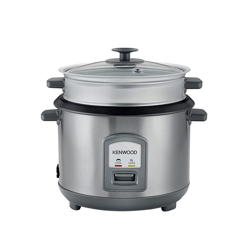 Kenwood RCM45.000SS Rice Cooker 1.8L - Silver - MoreShopping - Home Appliance - Kenwood