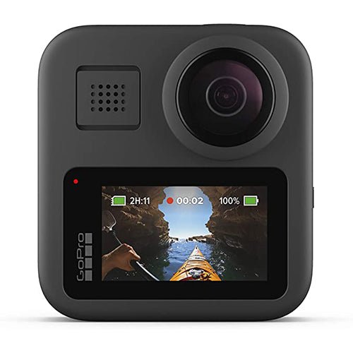 GoPro MAX — Waterproof 360 + Traditional Camera with Touch Screen Spherical 5.6K30 HD Video 16.6MP 360 Photos 1080p Live Streaming Stabilization - MoreShopping - Smart Cam - GoPro