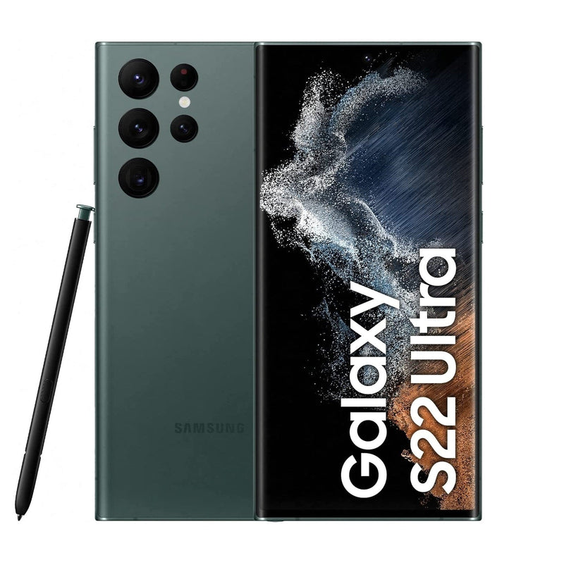 Samsung Galaxy S22 Ultra 5G, 6.7", 256GB, 12GB RAM, 5000 mAh - Green - MoreShopping - Smart Phones - Samsung
