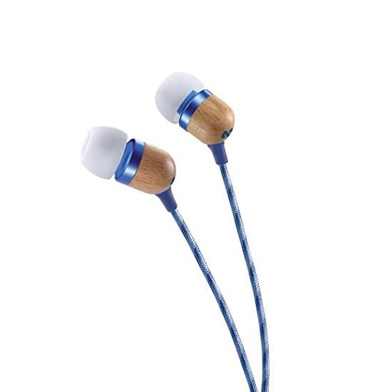 Marley CT3317 Smile Jamaica Wireless: Wireless Neckband Earphones with Microphone - Blue - MoreShopping - Bluetooth Headphones - Marley