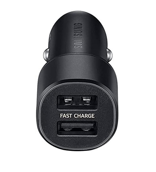 Samsung Car FAST Charger Dual USB Port (15W) / Type-C & micro USB Combo Cable - MoreShopping - Chargers - Samsung