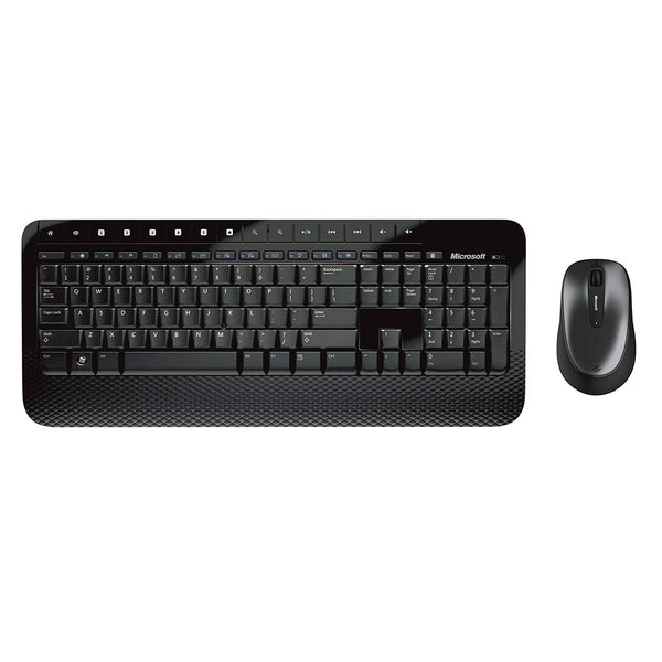 Microsoft Desktop 2000 Wireless Mouse & Keyboard Set - Black - MoreShopping - PC Mouse Compo - Microsoft