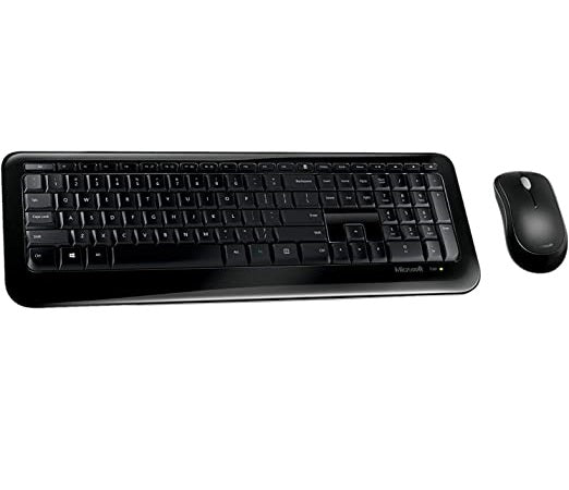 Microsoft Wireless Desktop 850 Keyboard and Mouse - Black - MoreShopping - PC Mouse Compo - Microsoft