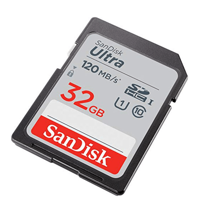 SanDisk Ultra 32GB SDHC™ UHS-I Memory Card Speed UP TO 120MB/s Full HD video - MoreShopping - SD Cards - SanDisk
