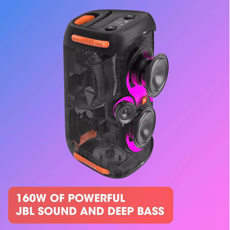 JBL Partybox 110 with powerful sound and a dynamic light show - Black - MoreShopping - Bluetooth Speakers - JBL