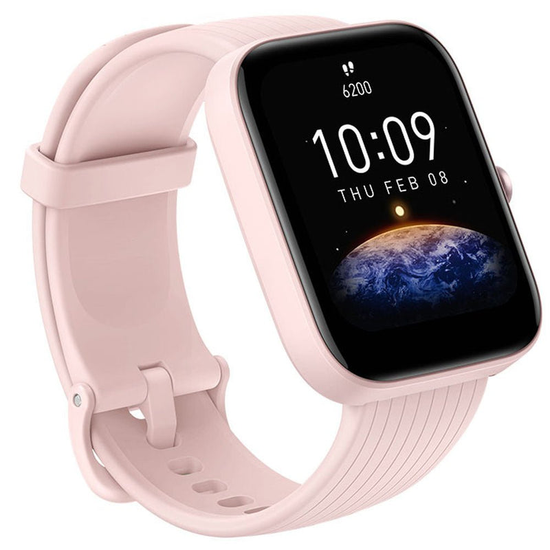 Amazfit Bip 3 Smart Watch 1.69" Large Display, 14-Day Battery Life, 5 ATM Water-Resistant - Pink - MoreShopping - Smart Watches - Amazfit