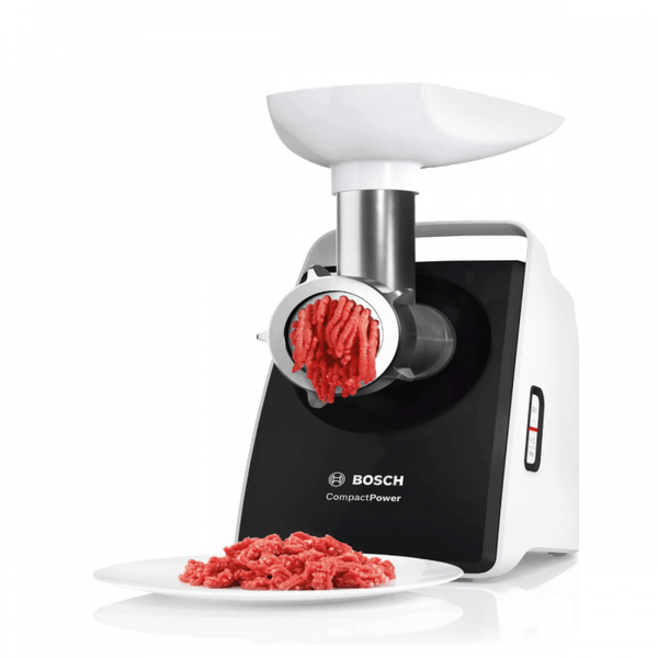 Bosch Meat mincer CompactPower 1600 W -White & Black - MoreShopping - Kitchen Appliance - Bosch