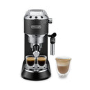 Delonghi Dedica Style Pump Espresso Coffee Machine, 15 Bar, EC 685.BK - Black - MoreShopping - Coffee Machines - Delonghi