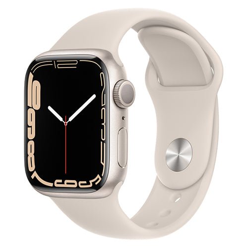 Apple Watch Series 7 Aluminum Case with Sport Band 41mm - Starlight - MoreShopping - Smart Watches - Apple