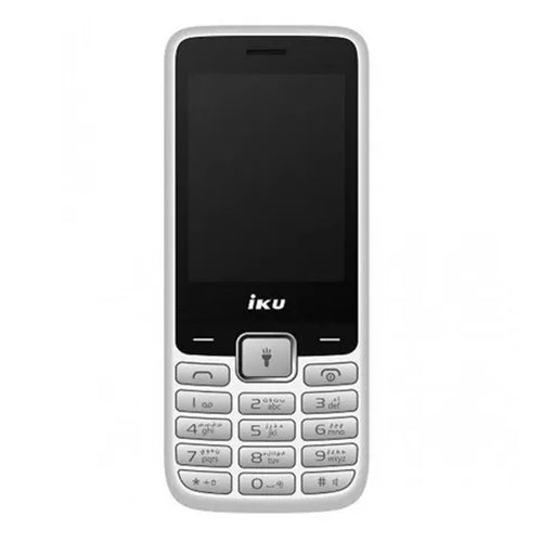 IKU F16 Dual SIM, 2700mAh, Camera, BT - White - MoreShopping - Feature Phone IKU - IKU
