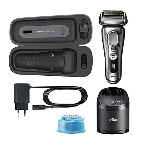 Braun Series 9 Pro Best Shave 4+1 ProHead with ProLift Trimmer & 5in1 SmartCare Center Keeps your shaver like new - Silver - MoreShopping - Men's Personal Care - Braun