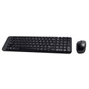 Logitech Combo Keyboard & Mouse Wireless Compo MK220 ARA - Black - MoreShopping - PC Mouse Compo - Logitech