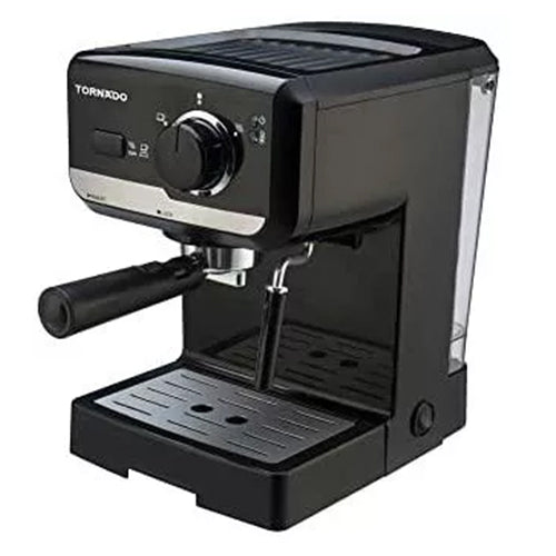 Tornado TCM-11415-B Coffee Machine - Black - MoreShopping - Coffee Machines - Tornado