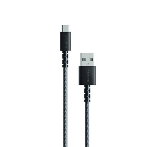 Anker Powerline USB To USB-C Data Sync And Charging Cable - Black-Silver - MoreShopping - Mobile Cables - Anker