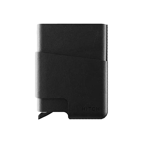 HITCH CUT-OUT Cardholder, RFID Block Featured - Black - MoreShopping - Wallets - Hitch