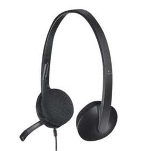 Logitech H340 Stereo Headset - Black - MoreShopping - PC Headsets - Logitech