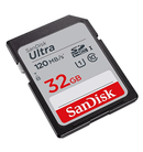 SanDisk Ultra 32GB SDHC™ UHS-I Memory Card Speed UP TO 120MB/s Full HD video - MoreShopping - SD Cards - SanDisk