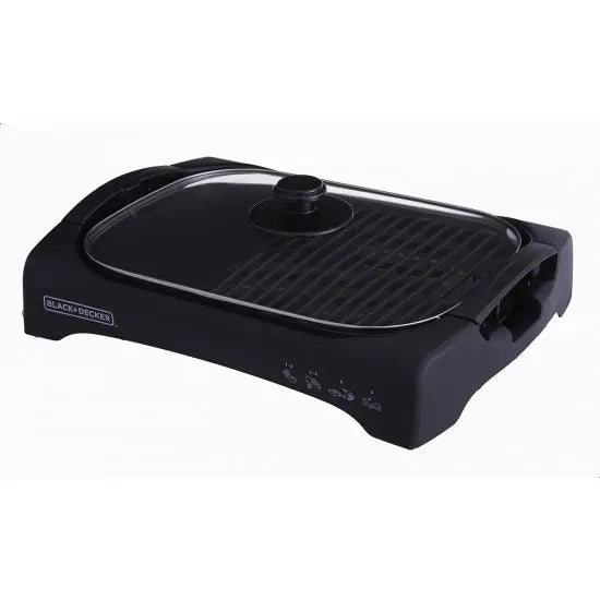 Black and Decker Life Style Healthy Grill 2200 W - Black - MoreShopping - Kitchen Appliance - Black&Decker