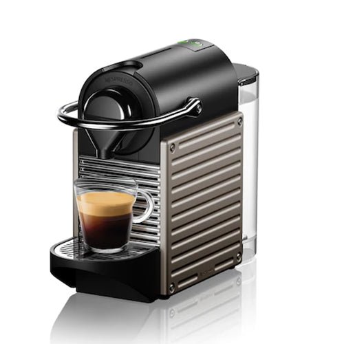 NESPRESSO Pixie Electric C61 Titan Coffee Machine - Gray - MoreShopping - Kitchen Appliance - Nespresso