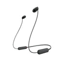 Sony WI-C100 Wireless in-Ear Bluetooth Headphones with Built-in Microphone - Black - MoreShopping - Bluetooth Headphones - Sony