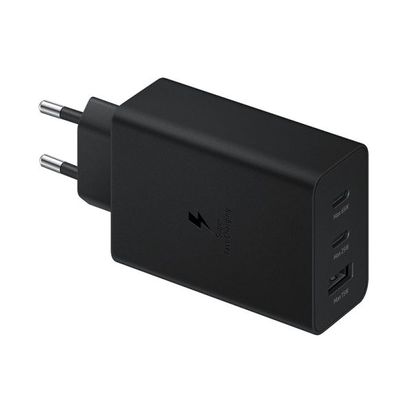 Samsung 65W Power Adapter Trio - Black - MoreShopping - Chargers - Samsung