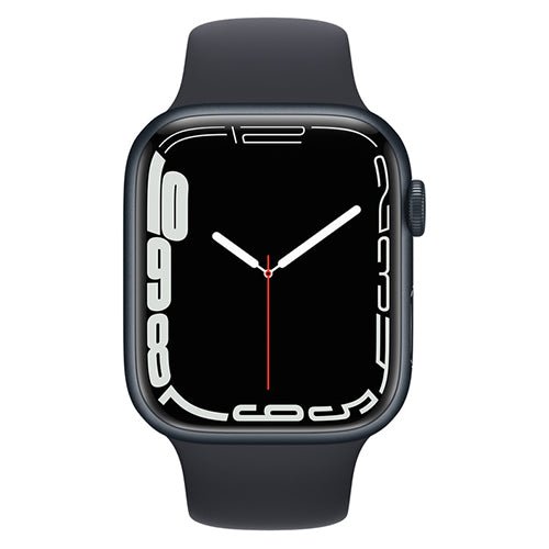 Apple Watch Series 7 Aluminum Case with Sport Band ‎45mm - Midnight Black - MoreShopping - Smart Watches - Apple