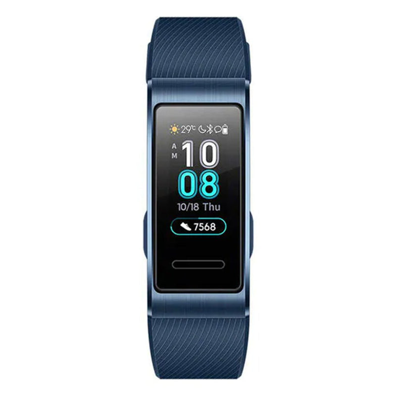 Huawei Band 3 Pro AMOLED, 5ATM, Built-in GPS – Space Blue - MoreShopping - Smart Bands - Huawei