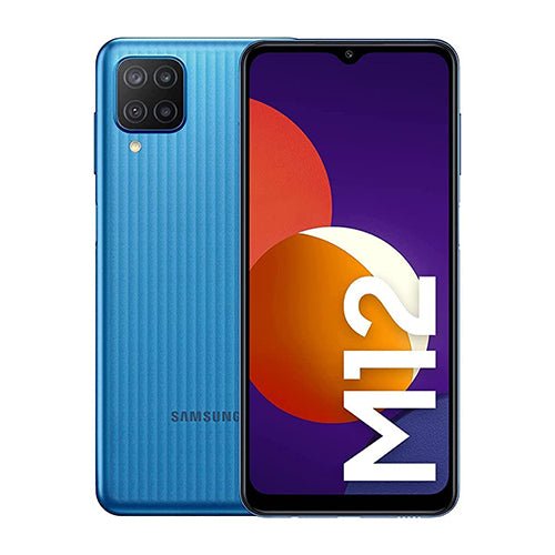 Samsung Galaxy M12 Dual Sim 4GB Ram, 64GB - Light Blue - MoreShopping - Samsung Mobile - Samsung