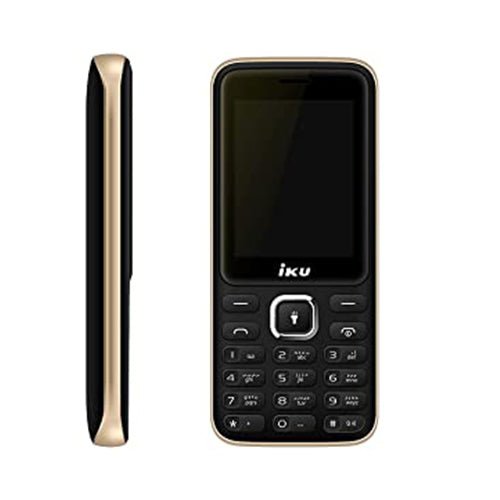 IKU Mobile R240 Dual SIM 2G LTE, 512MB, 256MB RAM - Gold - MoreShopping - Feature Phone IKU - IKU