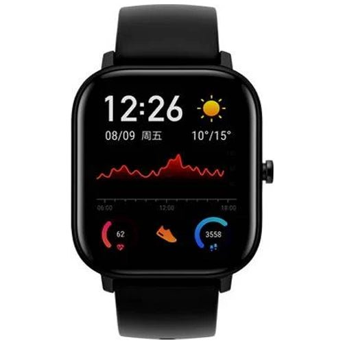 Amazfit GTS Fitness Tracker 43 mm - Black - MoreShopping - Smart Watches - Amazfit