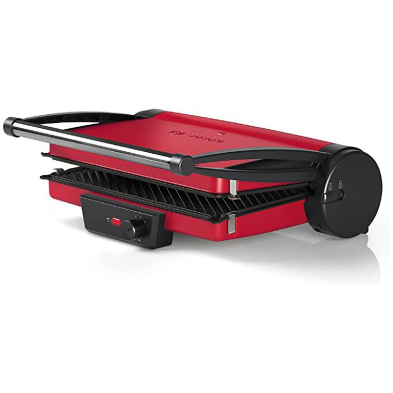 Bosch TCG4215 Electric Contact Grill 2000 Watts - Red - MoreShopping - Kitchen Appliance - Bosch