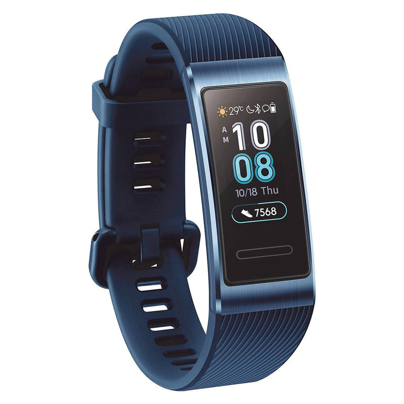 Huawei Band 3 Pro AMOLED, 5ATM, Built-in GPS – Space Blue - MoreShopping - Smart Bands - Huawei